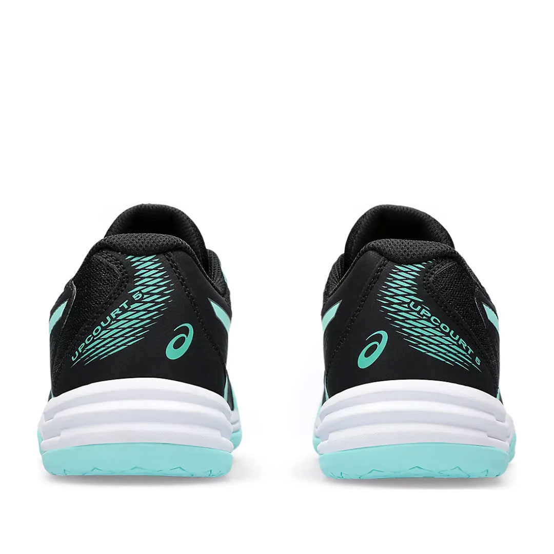 Tenis de Voleibol Asics Upcourt 5 Negro Menta