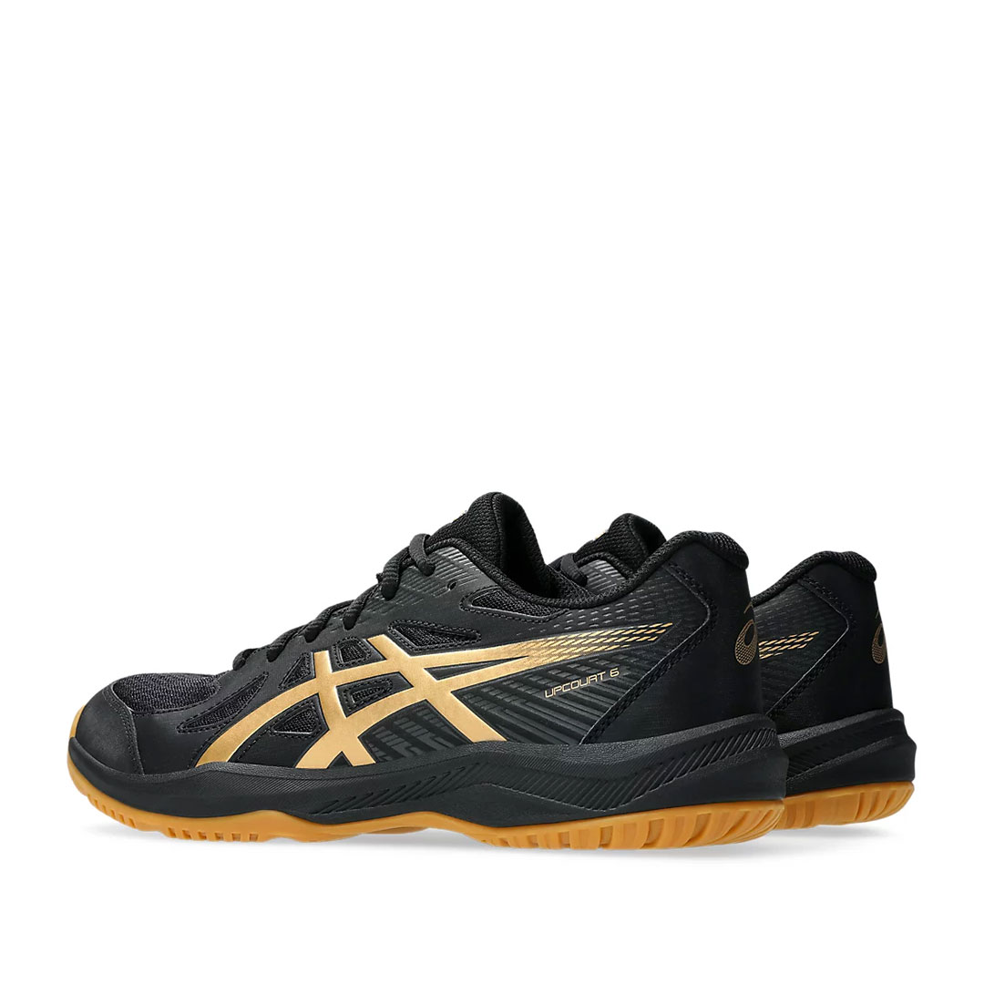 Tenis de Voleibol Asics Upcourt 6 Negro Oro