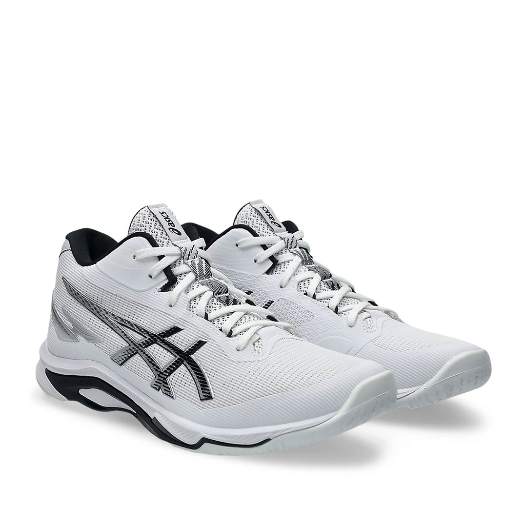 Tenis Asics Netburner Ballistic FF MT 4 White Black