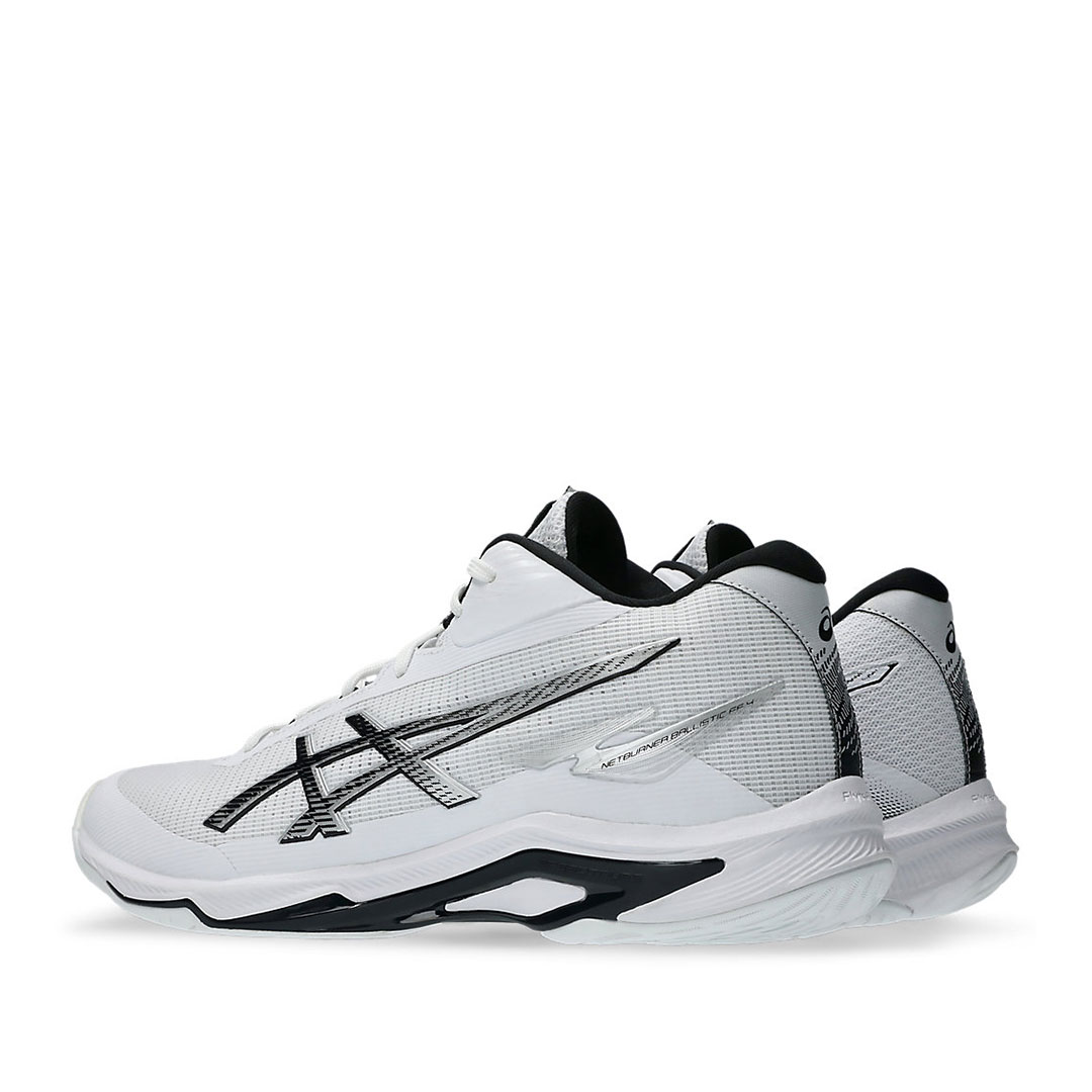 Tenis Asics Netburner Ballistic FF MT 4 White Black
