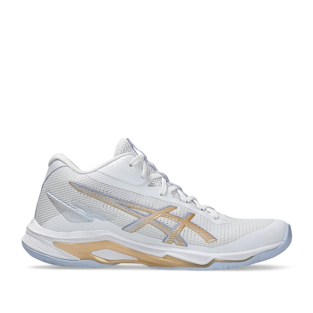 Tenis Asics Netburner Ballistic FF MT 4 White Champagne