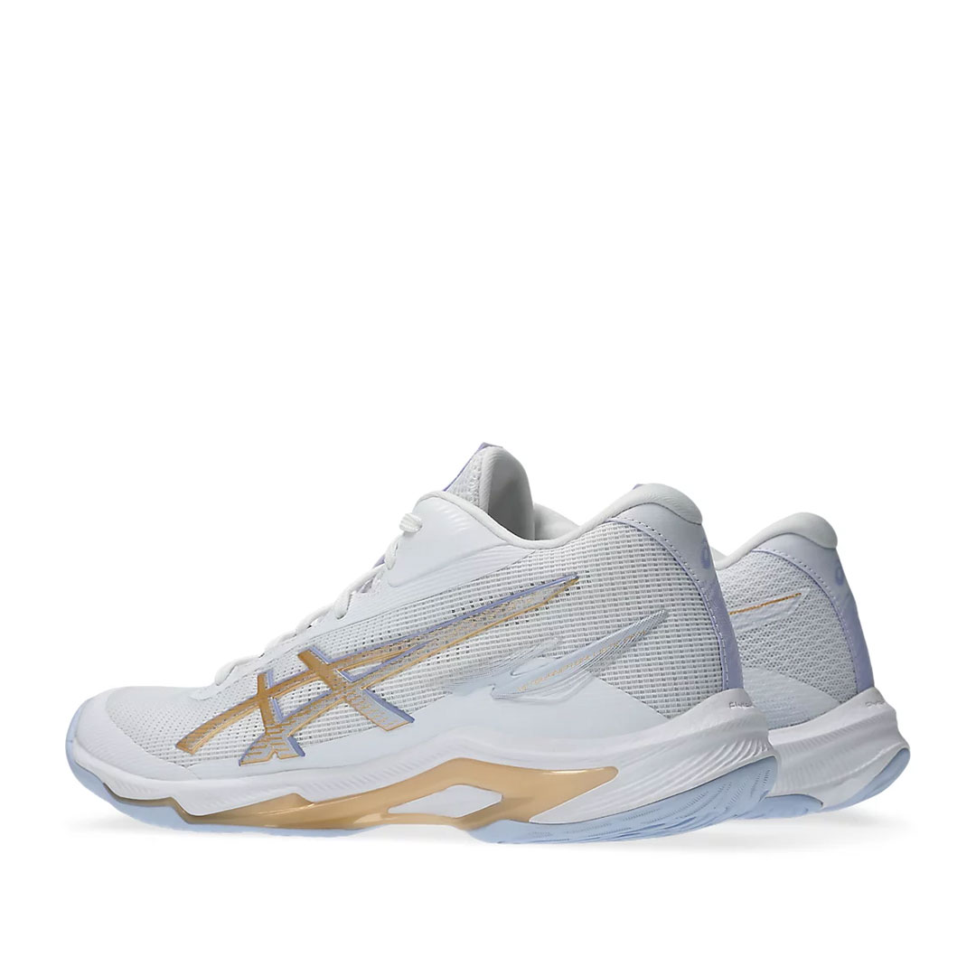 Tenis Asics Netburner Ballistic FF MT 4 White Champagne