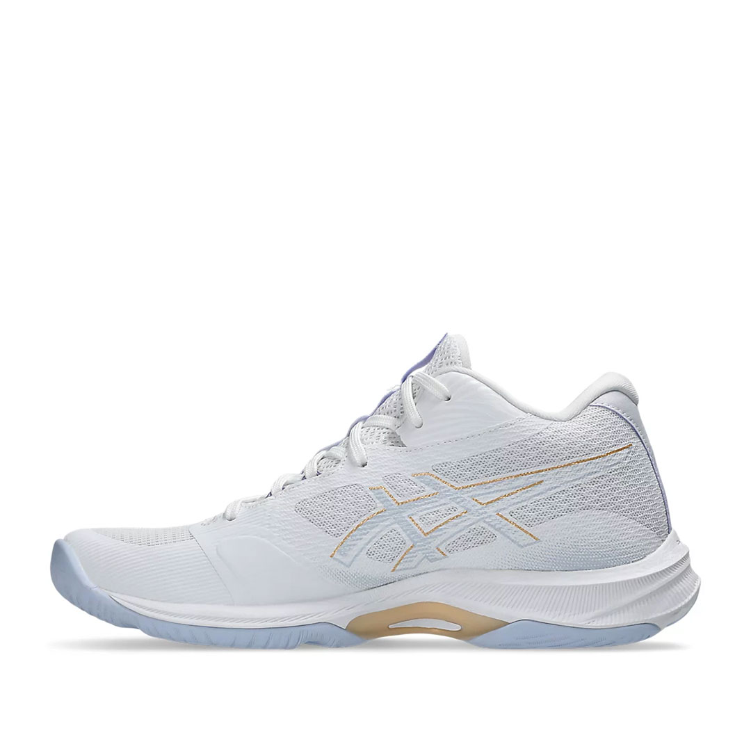 Tenis Asics Netburner Ballistic FF MT 4 White Champagne
