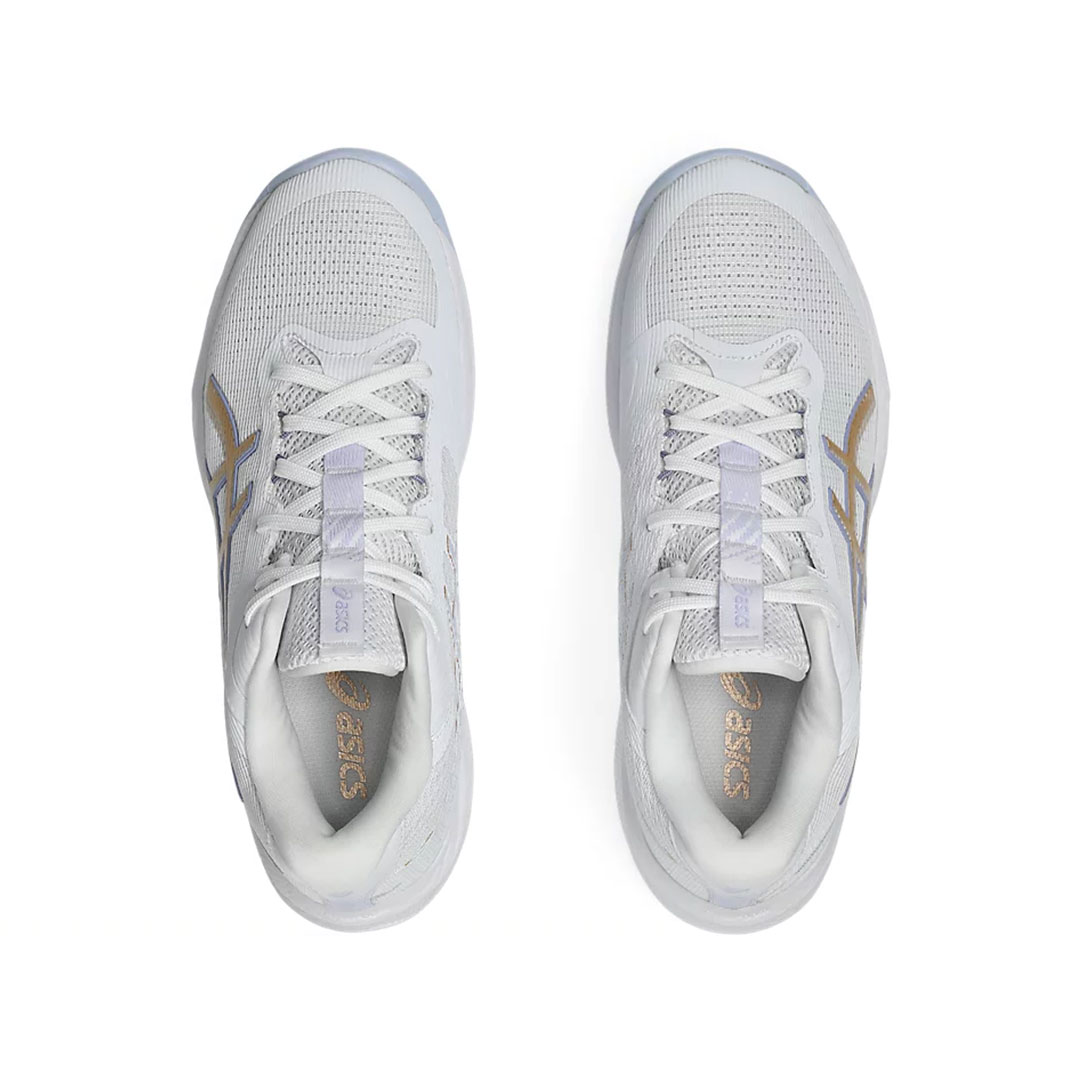 Tenis Asics Netburner Ballistic FF MT 4 White Champagne