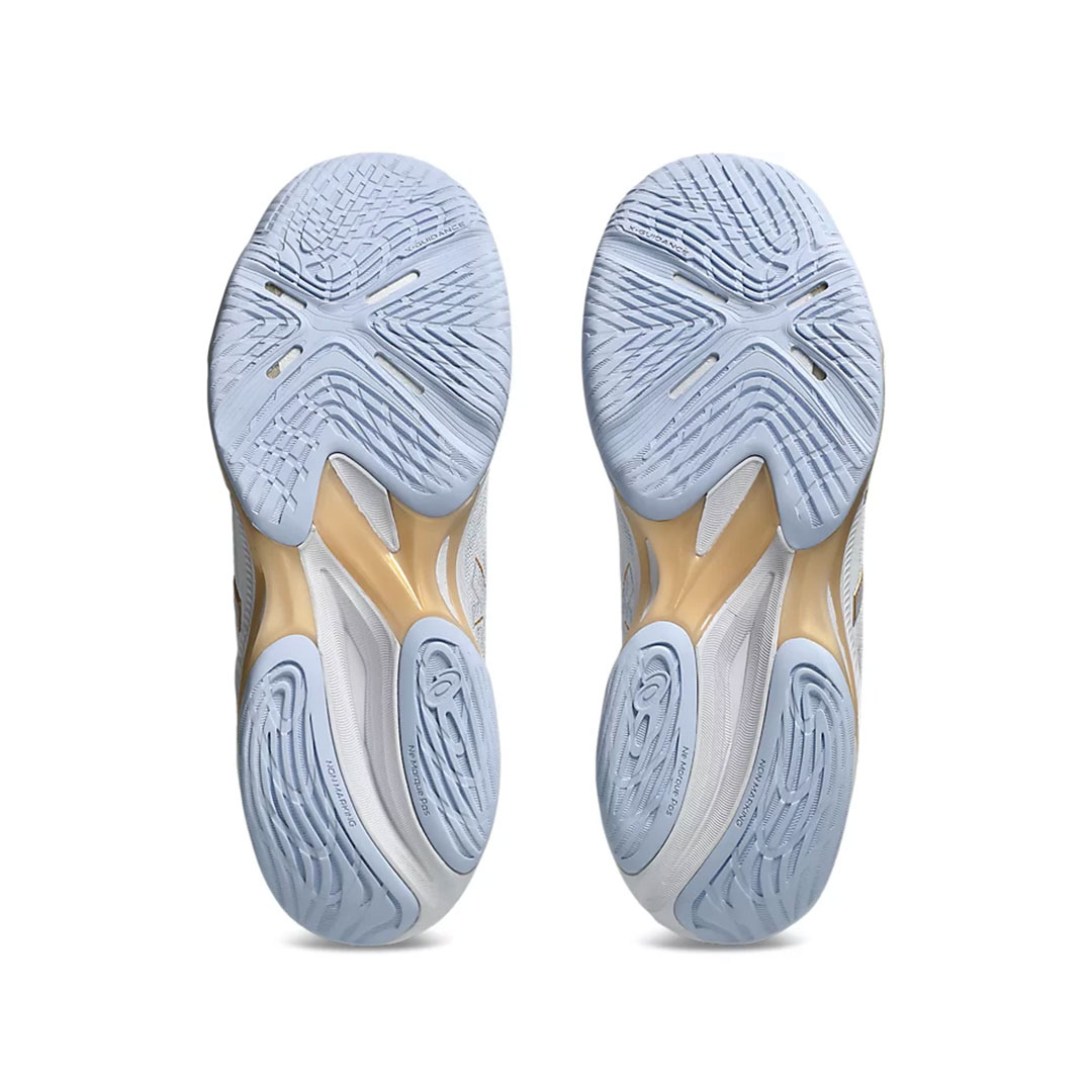 Tenis Asics Netburner Ballistic FF MT 4 White Champagne