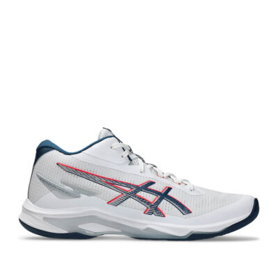 Tenis Asics Netburner Ballistic FF MT 4 White Mako Blue