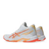 Tenis Asics Netburner Ballistic FF MT 4 White Vivid Coral