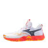 Tenis Mizuno Wave Momentum Elite White Fiery Coral