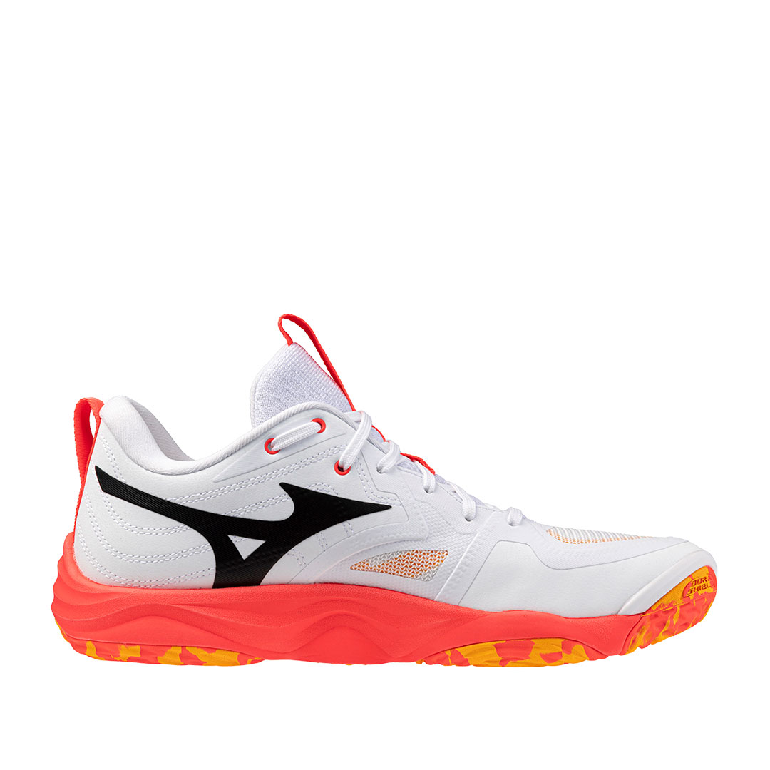 Tenis Mizuno Wave Momentum Elite White Fiery Coral