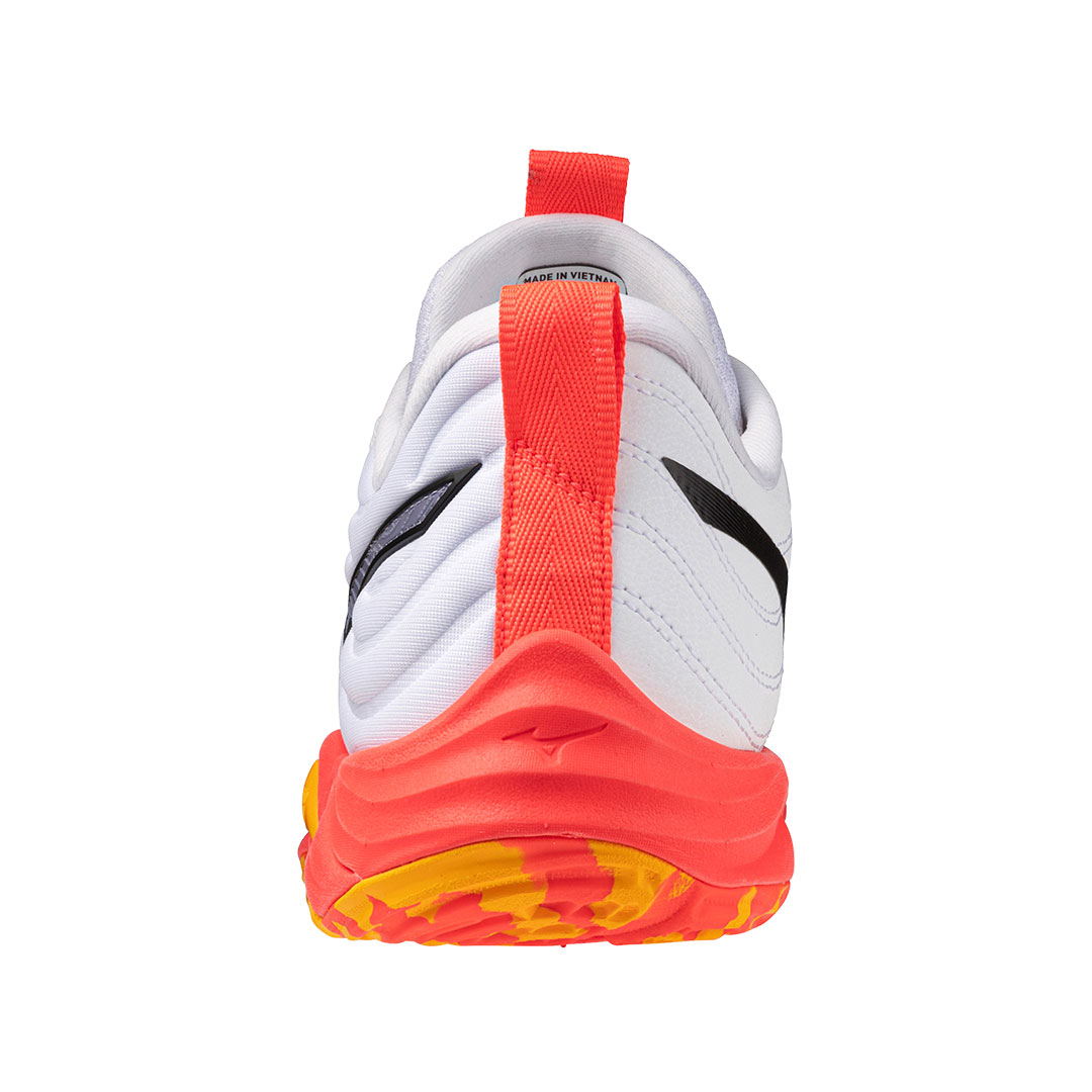 Tenis Mizuno Wave Momentum Elite White Fiery Coral
