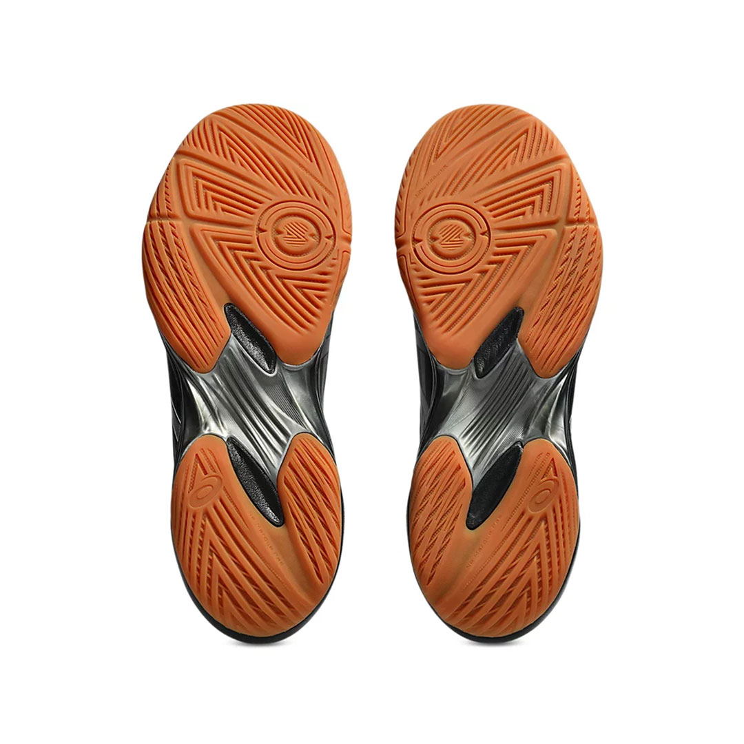 Tenis Asics Gel Rocket 12 Black Gunmetal Hombre