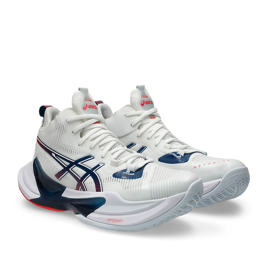 Tenis Asics Metarise 2 White Mako Blue