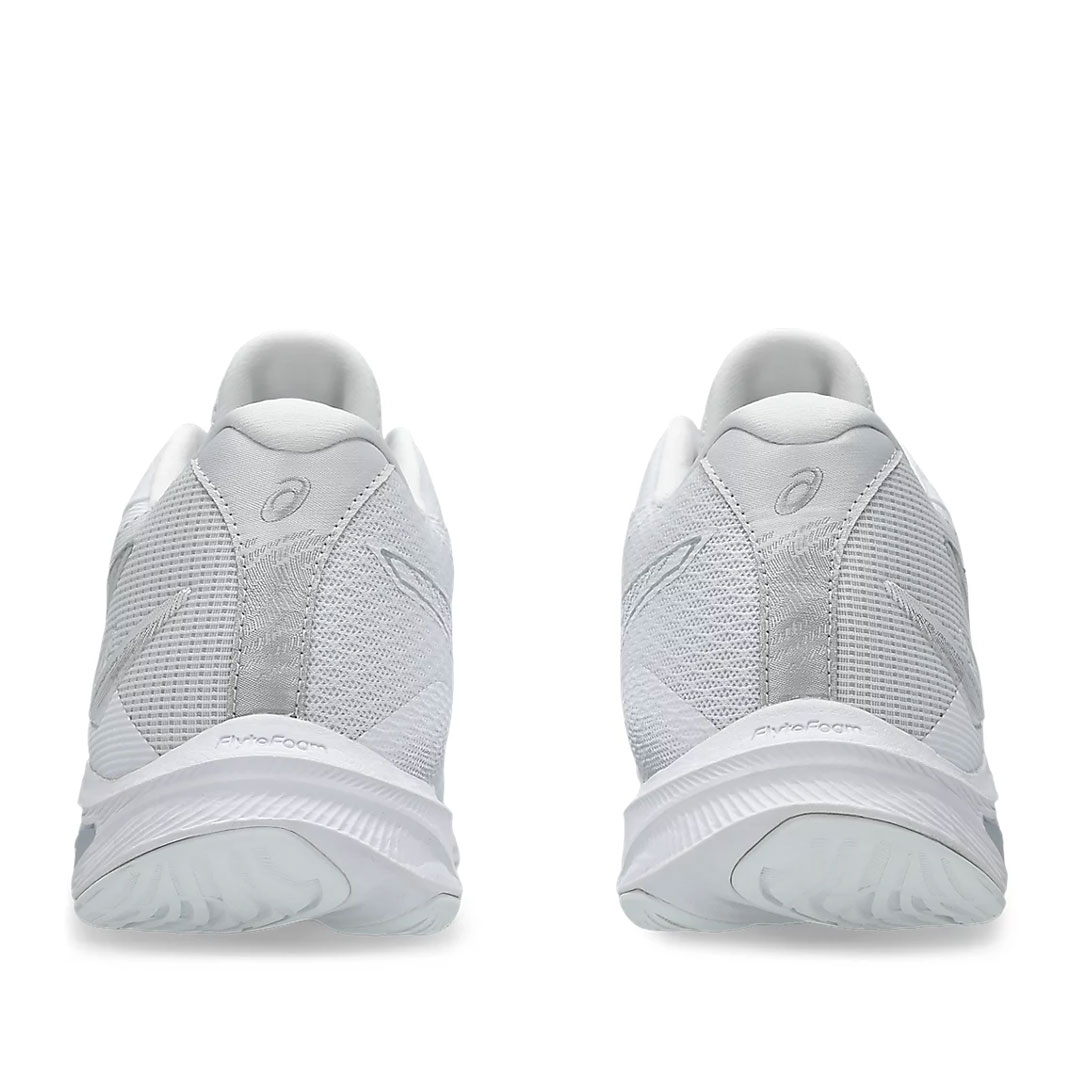 Tenis Asics Netburner Ballistic FF MT 4 White Pure Silver Mujer