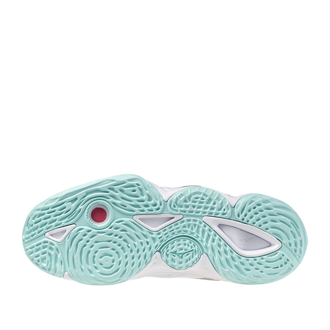 Tenis Mizuno Wave Momentum Elite White Blue Tint