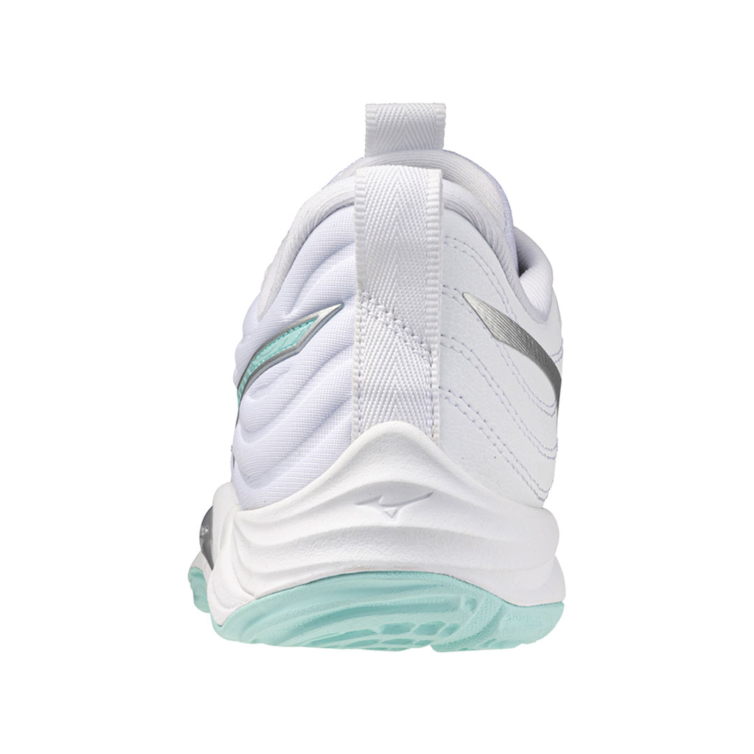 Tenis Mizuno Wave Momentum Elite White Blue Tint