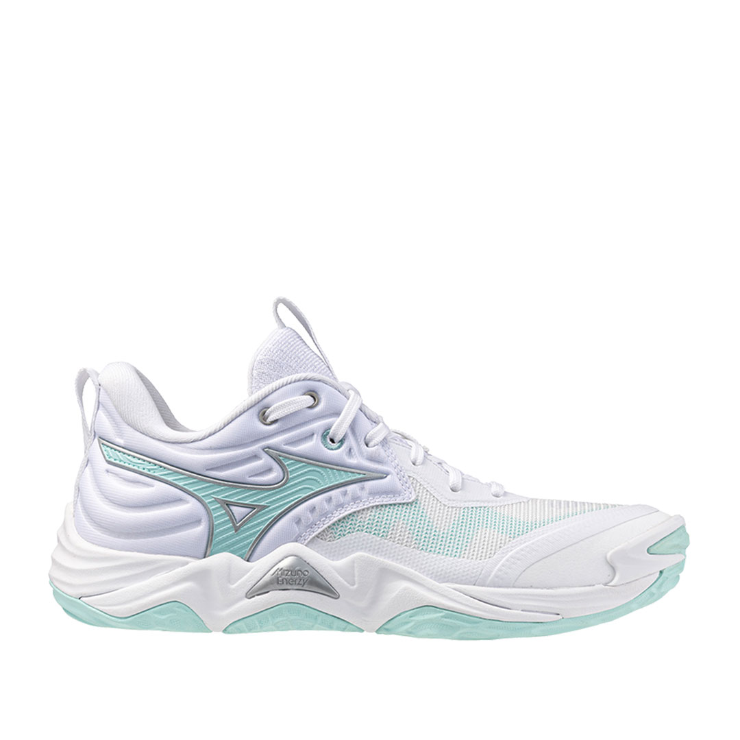 Tenis Mizuno Wave Momentum Elite White Blue Tint