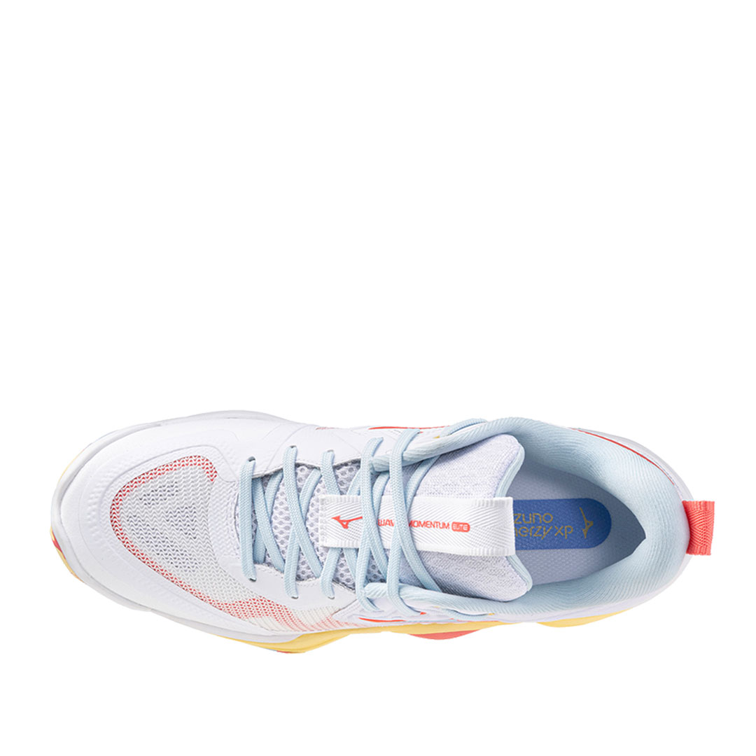 Tenis Mizuno Wave Momentum Elite White Calypso Coral