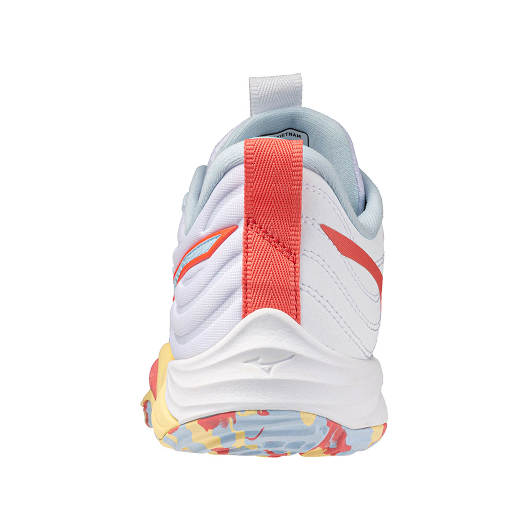 Tenis Mizuno Wave Momentum Elite White Calypso Coral