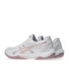 Asics Gel Rocket 12 Tenis Voleibol White Pearl Pink Mujer
