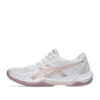 Asics Gel Rocket 12 Tenis Voleibol White Pearl Pink Mujer