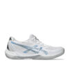 Asics Gel Rocket 12 Tenis Voleibol White Cloud Grey Mujer