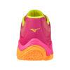 Tenis Mizuno Wave Lightning Elite Pink Tetra Fortune Yellow Unisex