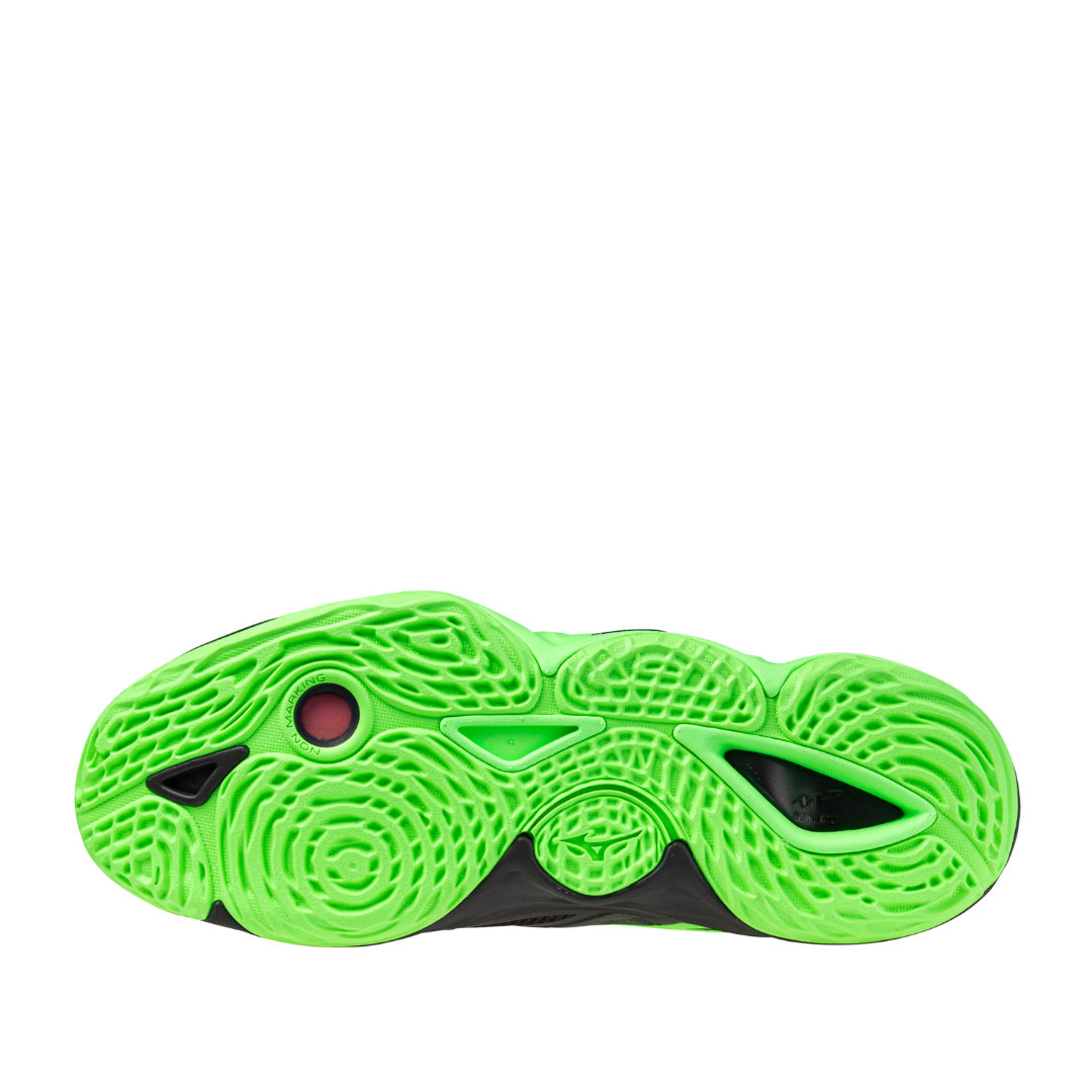 Mizuno Wave Momentum 4 Elite Tenis Voleibol Black Green Unisex