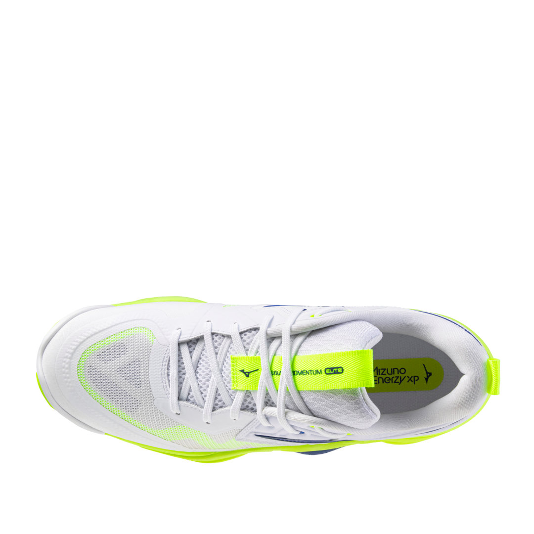 Mizuno Wave Momentum 4 Elite Tenis Voleibol White Lightning Yellow Unisex