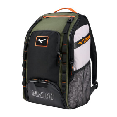 Mochila de Voleibol Mizuno Organizer 26 Olive Drab Cloud Cream