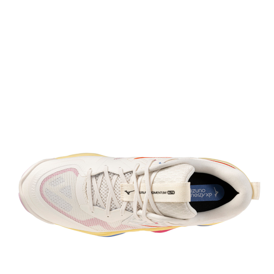 Tenis de Voleibol Mizuno Wave Momentum 4 Elite Pristine High Risk Red