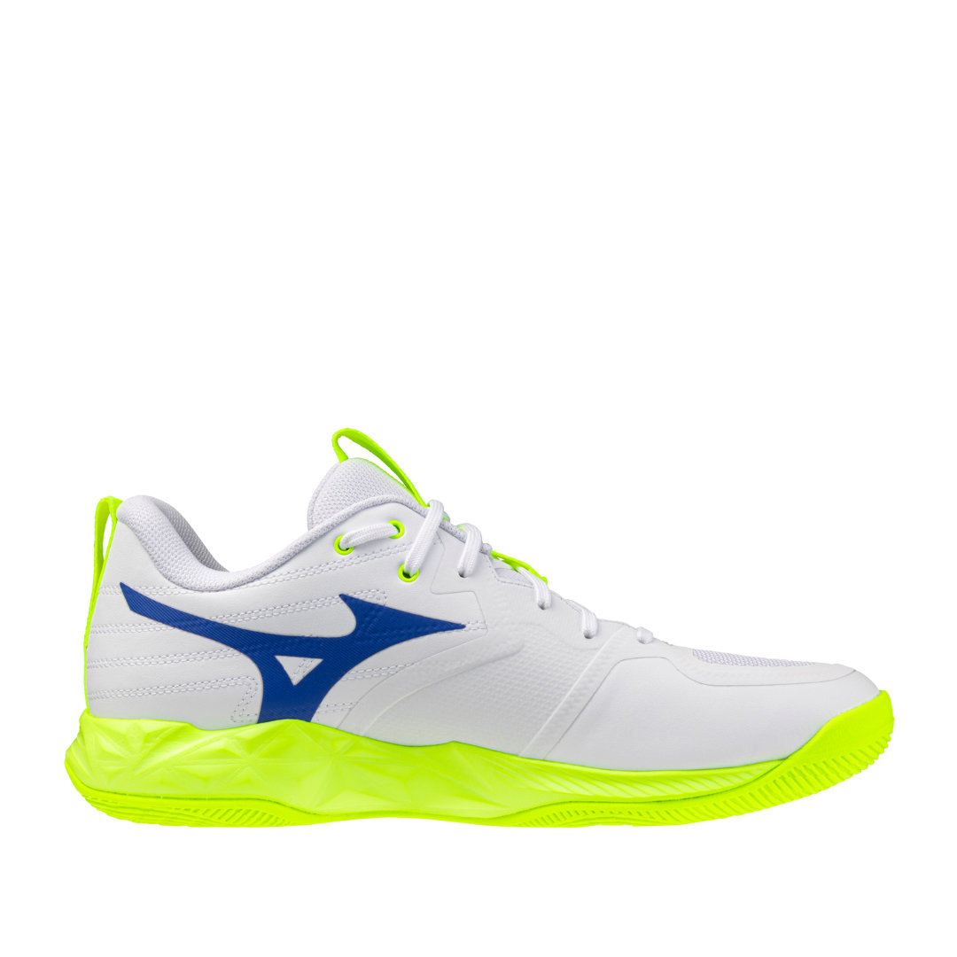 Tenis de Voleibol Mizuno Wave Momentum Pro White Lightning Yellow