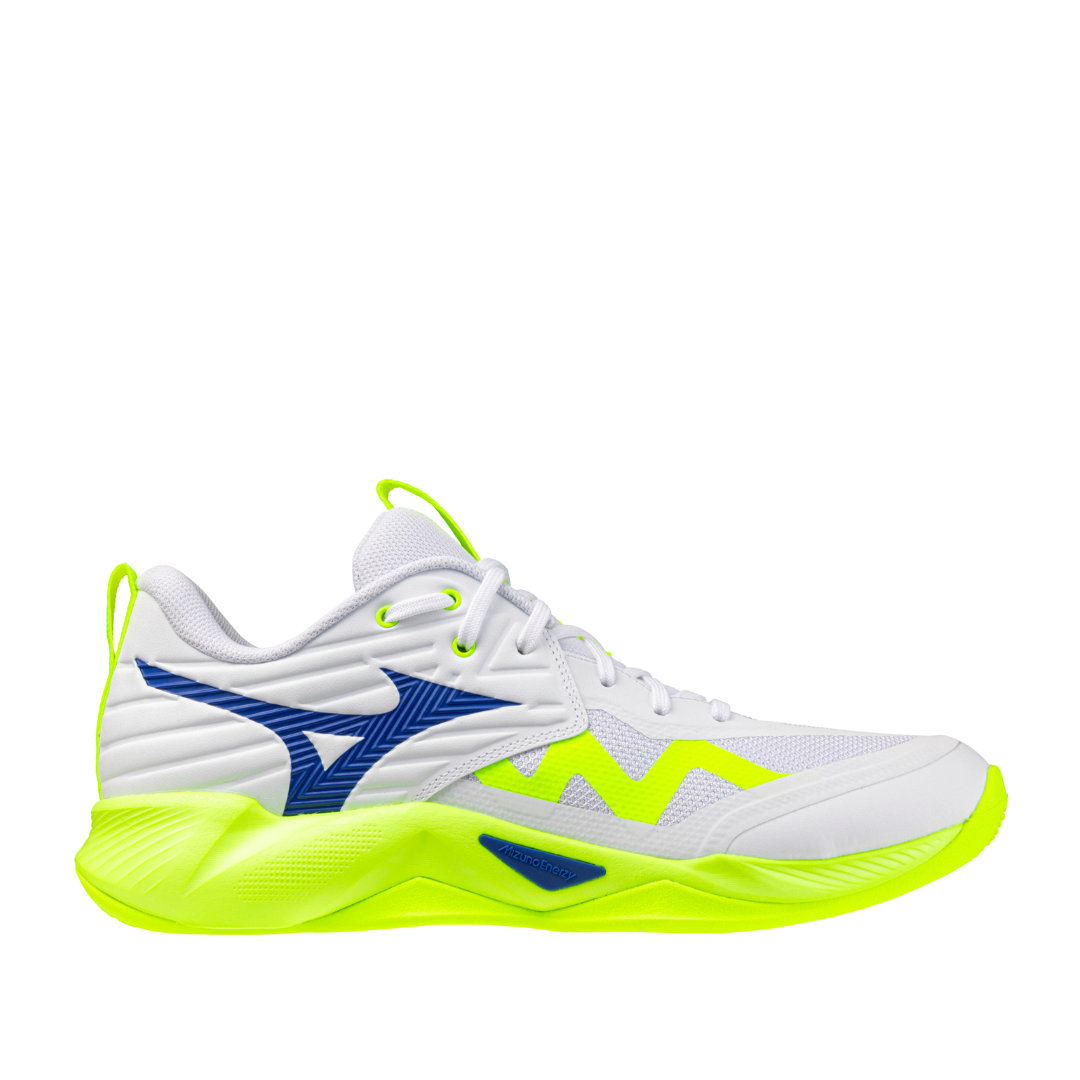 Tenis de Voleibol Mizuno Wave Momentum Pro White Lightning Yellow