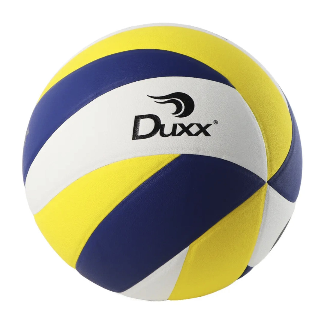 Balón de Voleibol Duxx DV-PRO Microfibra No.5 Amarillo Blanco Azul
