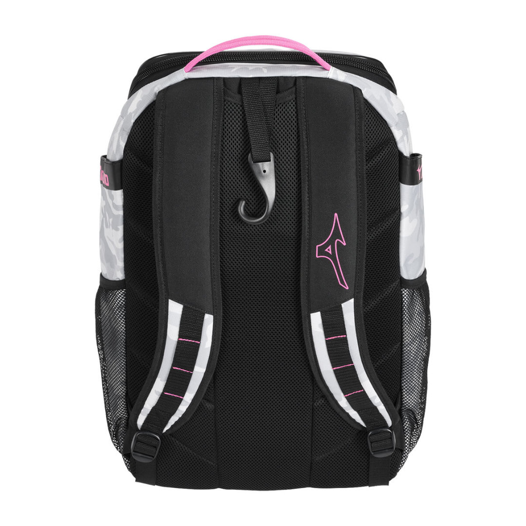 Mochila de Voleibol Mizuno Organizer 26 Pink Camo
