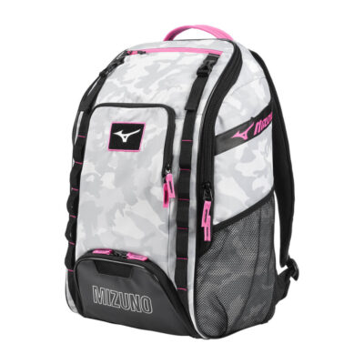 Mochila de Voleibol Mizuno Organizer 26 Pink Camo