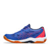 Tenis de Voleibol Asics Gel Rocket 11 Azul Rey Coral Mujer