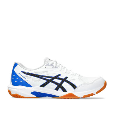 Tenis de Voleibol Asics Gel Rocket 11 Blanco Azul Rey Hombre