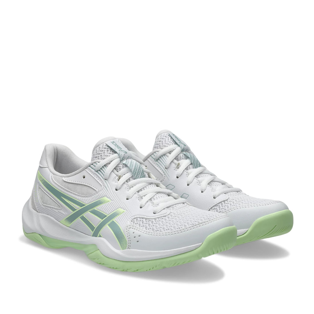 Tenis de Voleibol Asics Gel Rocket 12 White Ocean Haze Mujer