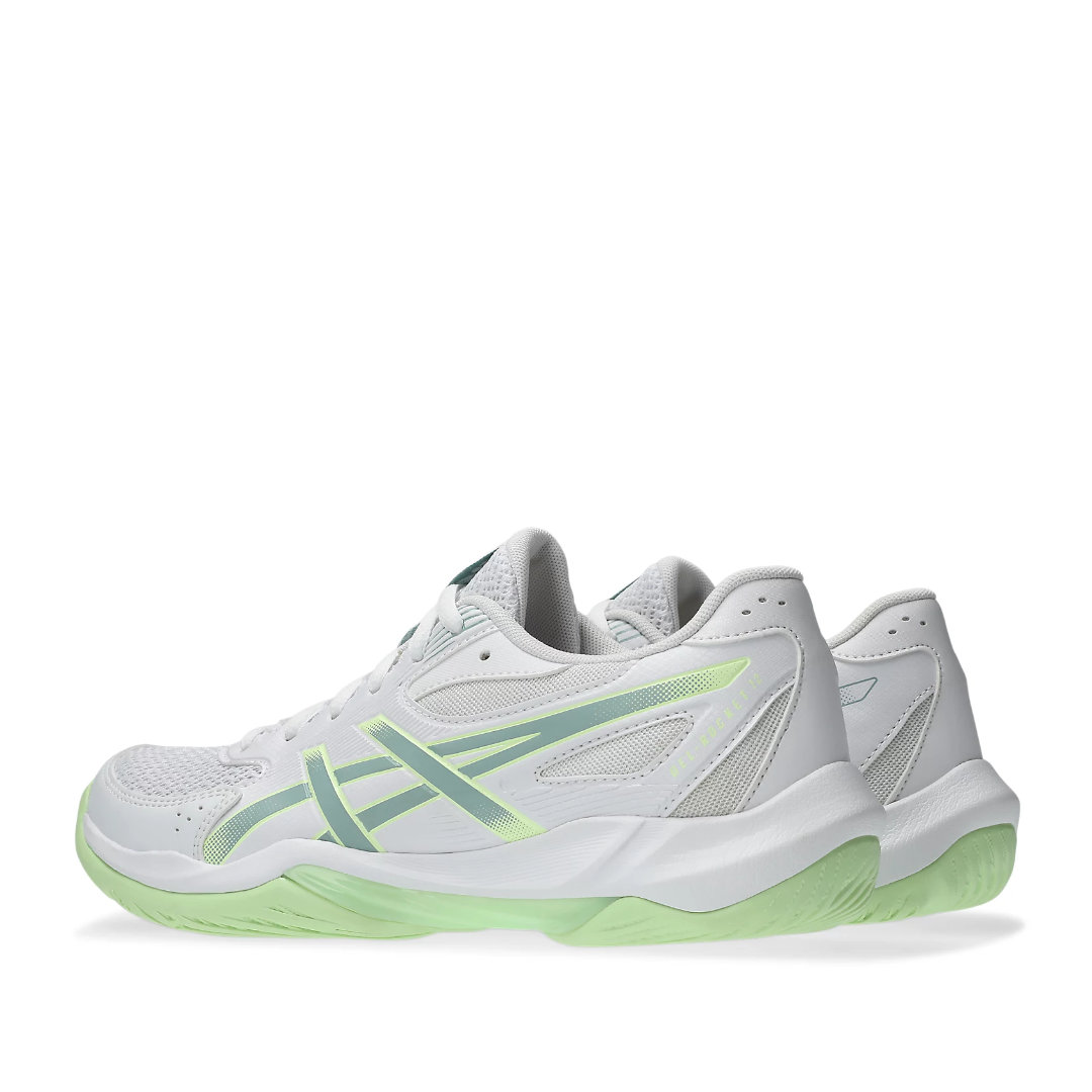 Tenis de Voleibol Asics Gel Rocket 12 White Ocean Haze Mujer