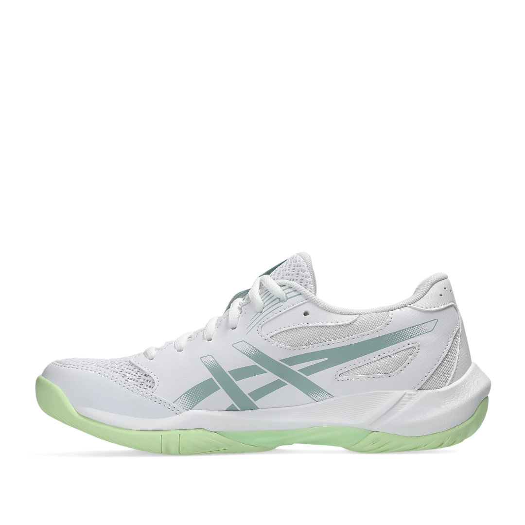 Tenis de Voleibol Asics Gel Rocket 12 White Ocean Haze Mujer