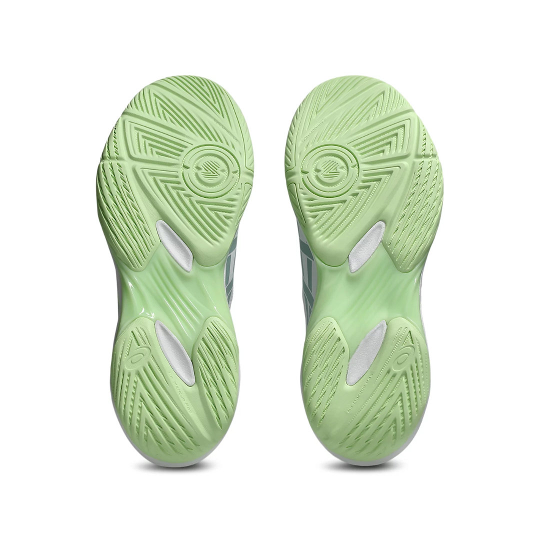 Tenis de Voleibol Asics Gel Rocket 12 White Ocean Haze Mujer
