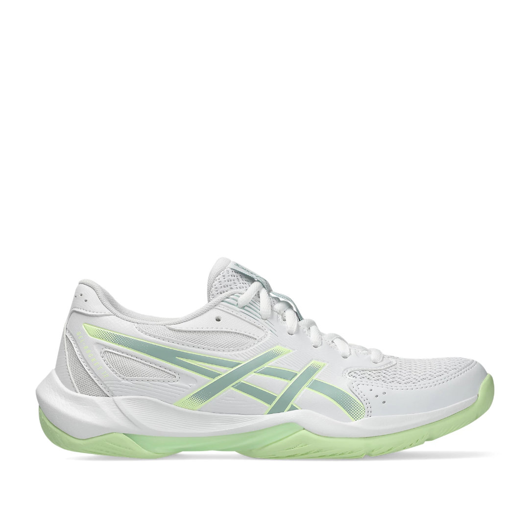 Tenis de Voleibol Asics Gel Rocket 12 White Ocean Haze Mujer