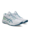 Tenis de Voleibol Asics Netburner Ballistic FF MT 4 White Saba Blue Hombre