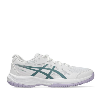 Tenis de Voleibol Asics Upcourt 6 GS White Foggy Teal
