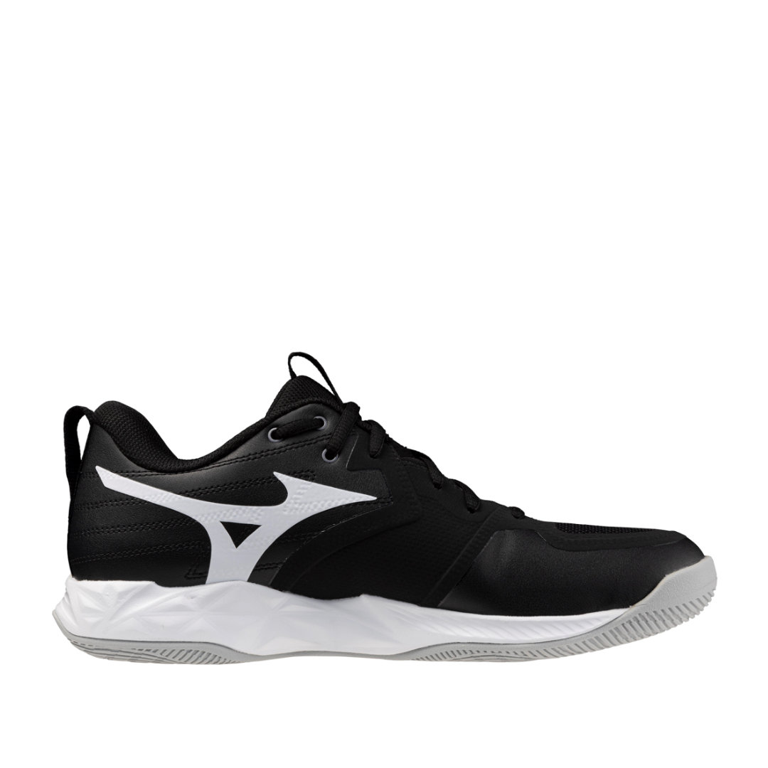Tenis de Voleibol Mizuno Wave Momentum Pro Negro Blanco Mujer