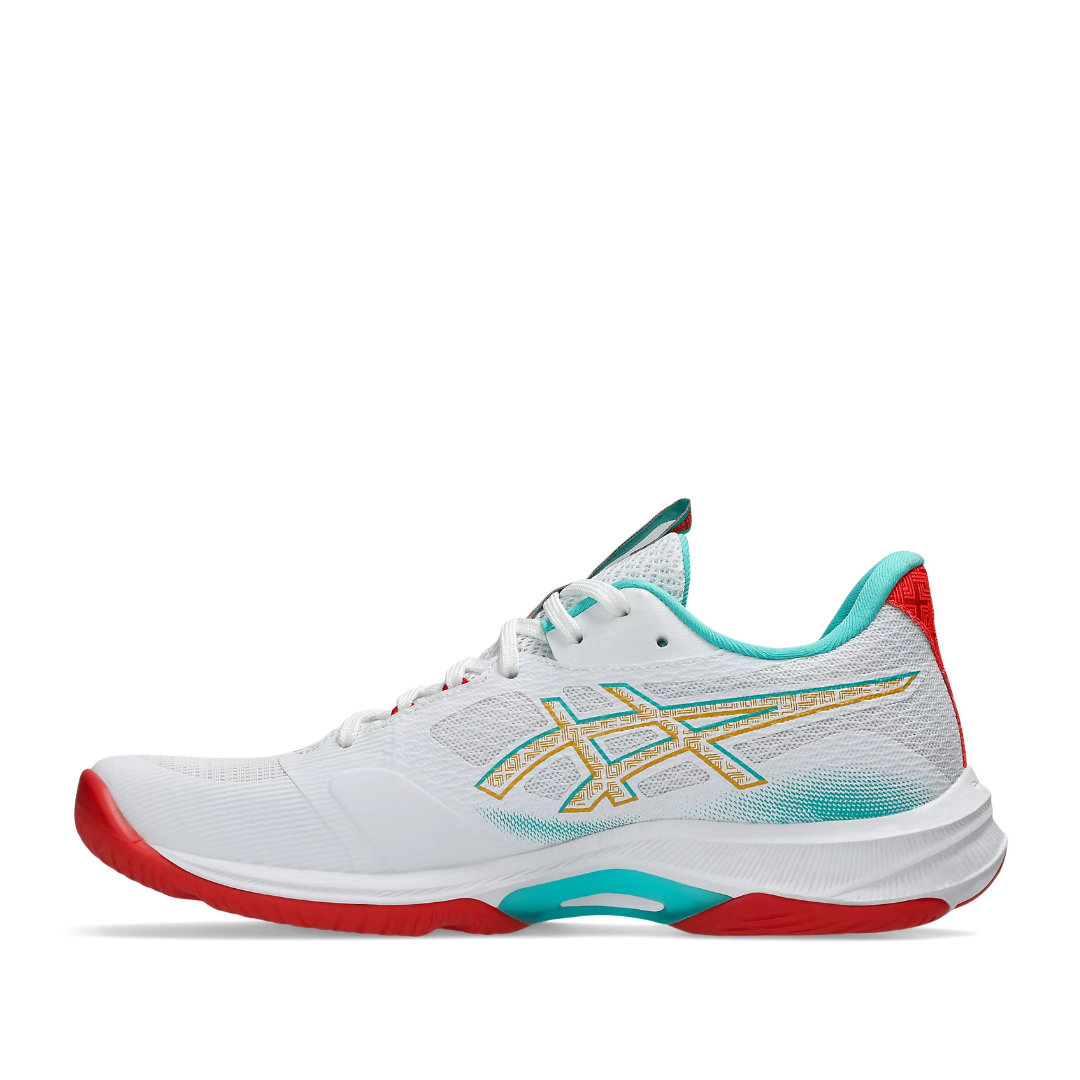 Tenis de Voleibol Asics Netburner Ballistic FF 4 White Sea Glass Mujer