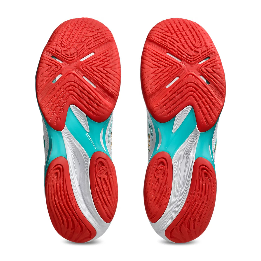 Tenis de Voleibol Asics Netburner Ballistic FF 4 White Sea Glass Mujer