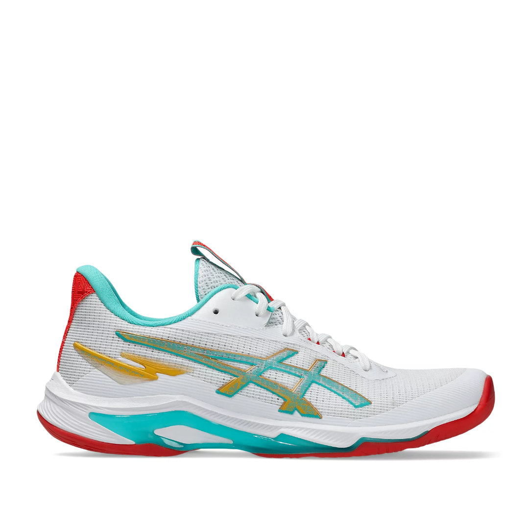 Tenis de Voleibol Asics Netburner Ballistic FF 4 White Sea Glass Mujer