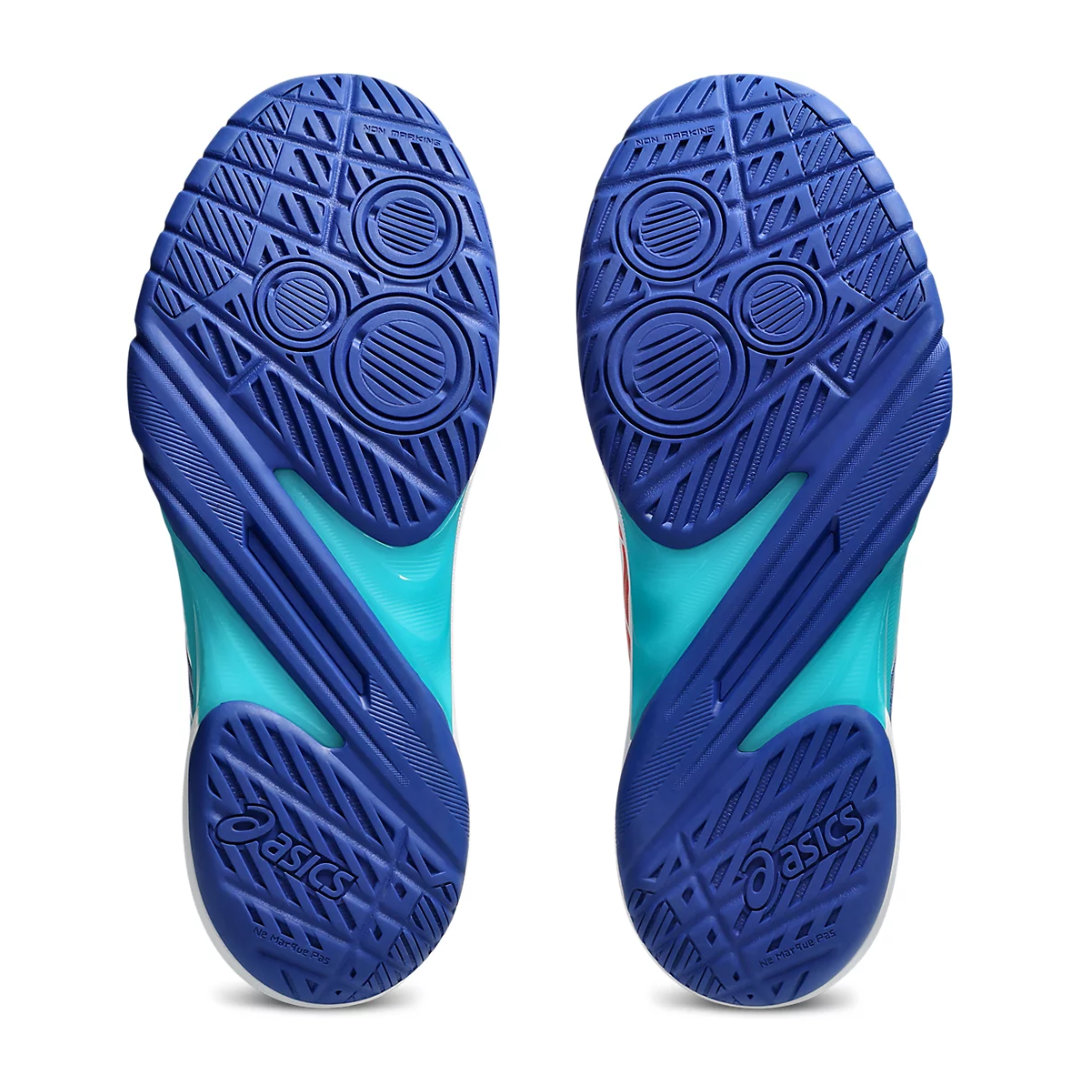 Tenis de Voleibol Asics Powerbreak FF White Asics Blue Hombre