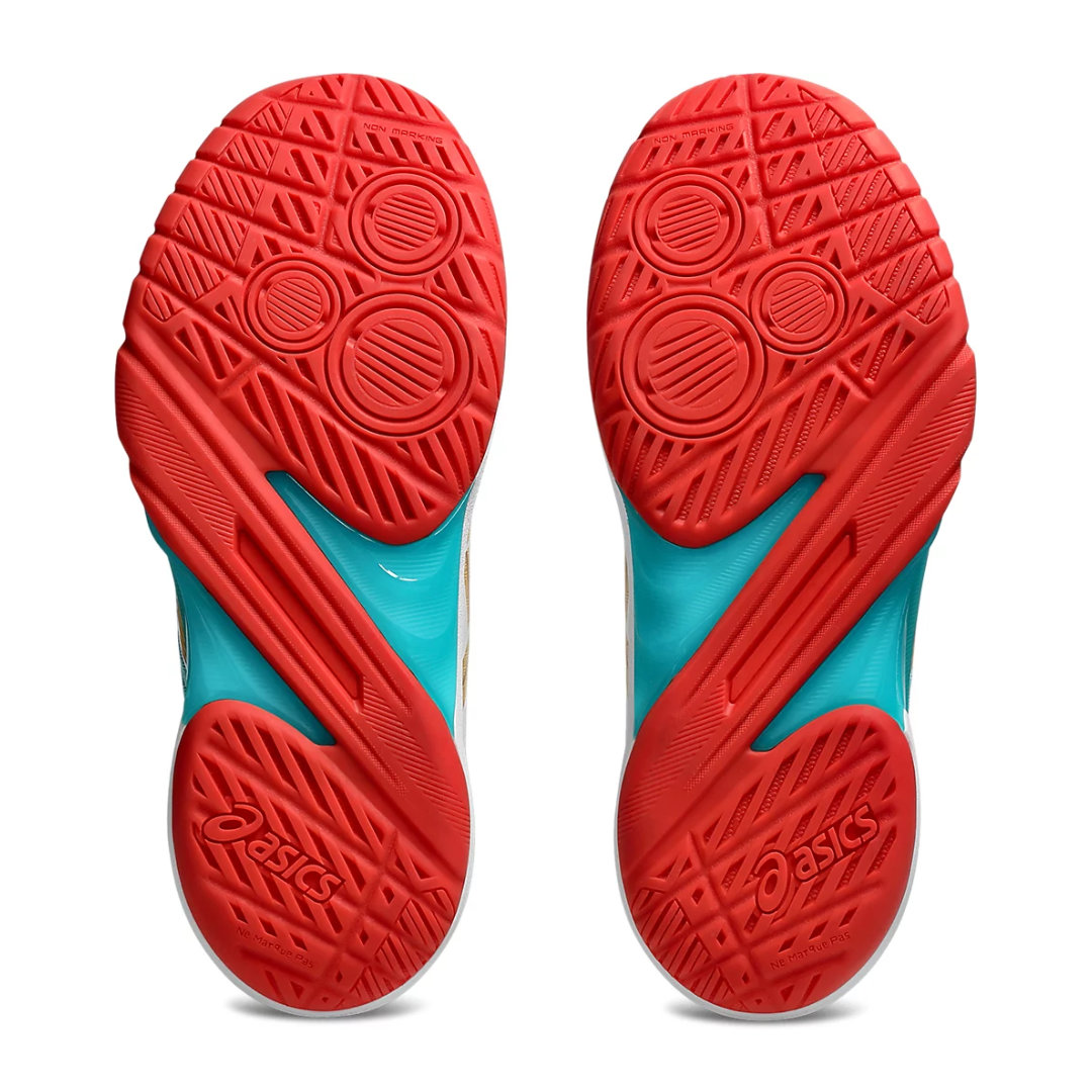 Tenis de Voleibol Asics Powerbreak FF White Sea Glass Mujer